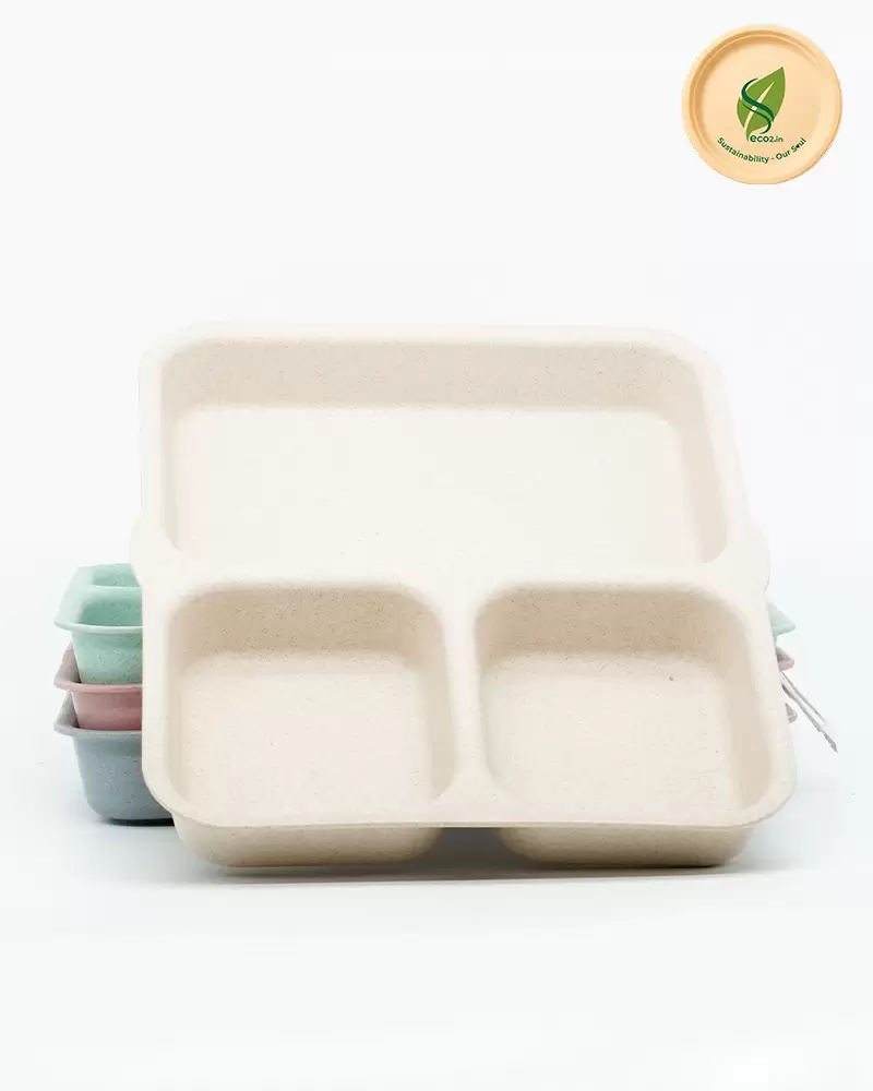 Eco Kids 3 Partition Plate - Image 3